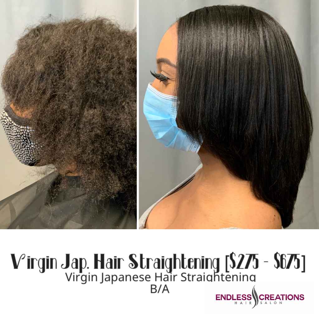 Japanese hair 2024 straightening cost